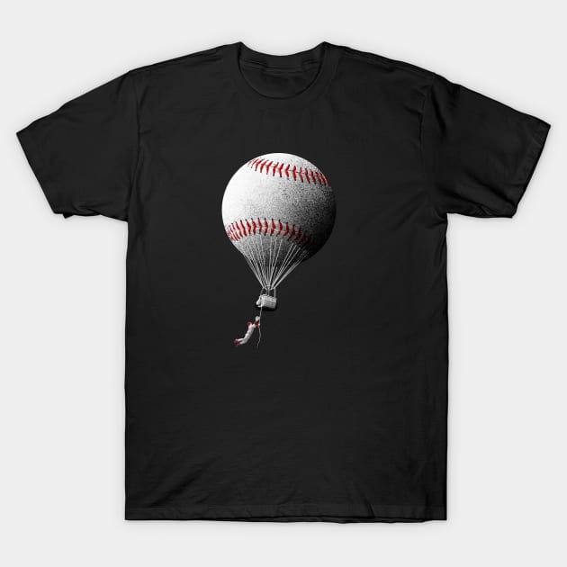 Fly Ball T-Shirt by victorcalahan